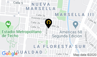 Mapa de Telares Baudilio Negro en Bogotá D.C