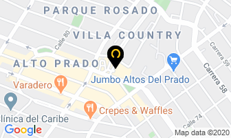 Mapa de Telas & Hogar en Barranquilla