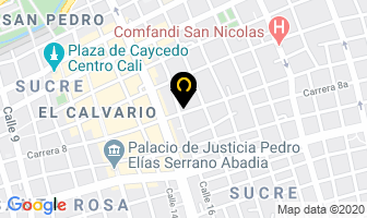 Mapa de Telas Del Valle en Cali
