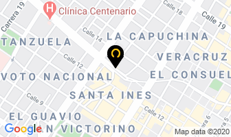 Mapa de Telas E Insumos en Bogotá D.C