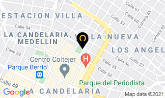 Mapa de Telas Y Estampados en Medellín