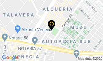 Mapa de Telas Y Telas Ltda. en Bogotá D.C