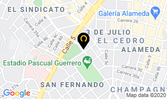 Mapa de Tele-internet.com en Cali
