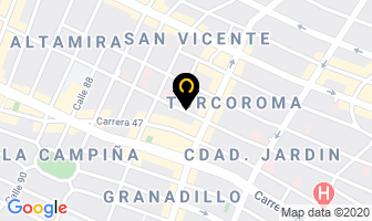 Mapa de Tele Mensajes en Barranquilla