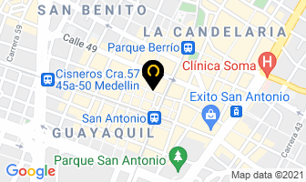 Mapa de Tele Rentable Multifín en Medellín