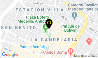 Mapa de Telecitófonos en Medellín