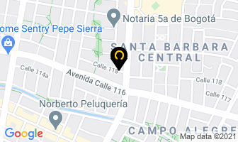 Mapa de Telefonía 118 en Bogotá D.C