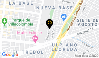 Mapa de Telefonia Alvear en Cali