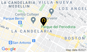 Mapa de Telefonía J.b. en Medellín