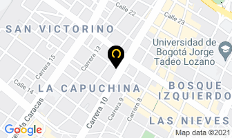 Mapa de Telefonía La 12 en Bogotá D.C