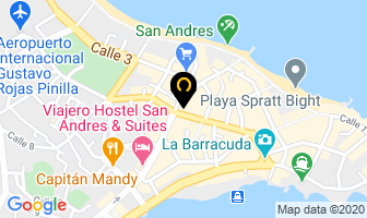Mapa de Telefónica Telecom en San Andrés