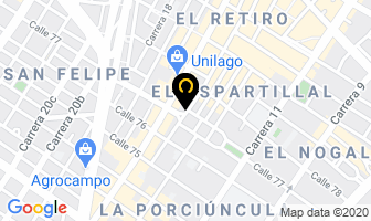 Mapa de Teléfonos Del Lago Ltda. en Bogotá D.C