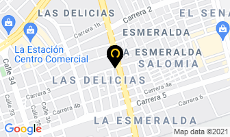 Mapa de Teléfonos Servicio Técnico La 44 en Cali
