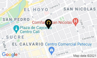 Mapa de Teléfonos Y Eléctronica en Cali