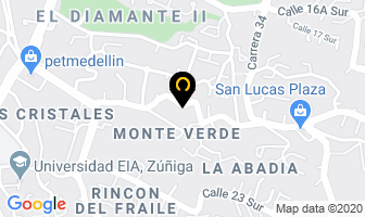 Mapa de Teleguardia Ltda en Medellín
