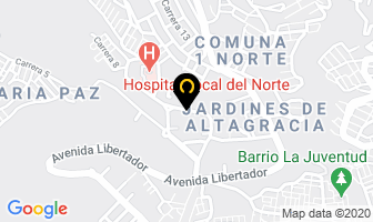 Mapa de Telenorte en Bucaramanga