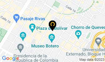 Mapa de Telesecurity en Bogotá D.C