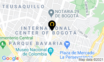 Mapa de Telesentinel Ltda. en Bogotá D.C