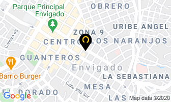 Mapa de Telesistemas en Medellín