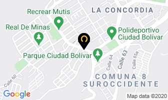 Mapa de Telesit en Bucaramanga