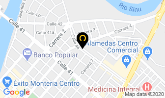 Mapa de Teletaxi S.a.s. en Montería