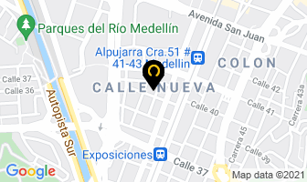 Mapa de Templamos S.a. en Medellín