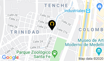 Mapa de Temple Medellín Ltda. en Medellín