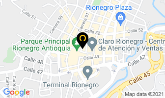 Mapa de Templo Armonia en Rionegro