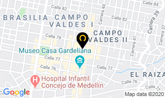 Mapa de Templo De Las Carnes en Medellín