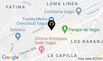 Mapa de Templo Del Sonido en Itaguí