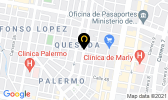Mapa de Templo Internacional De David en Bogotá D.C