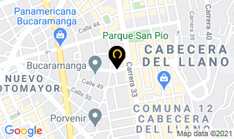 Mapa de Tempo Celular E.u. en Bucaramanga