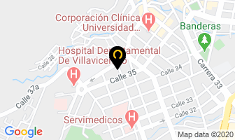 Mapa de Tempometa en Villavicencio