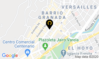 Mapa de Temporales Plus S.a. en Cali
