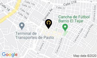 Mapa de Teñimos Alfa en Pasto