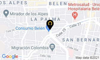 Mapa de Tennis Mania J.s en Medellín