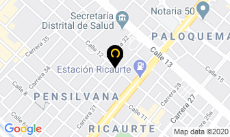 Mapa de Tepimec en Bogotá D.C
