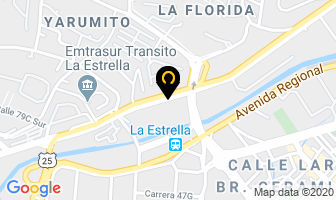 Mapa de Tepsa Tanques Y Equipos Plásticos S.a en La Estrella