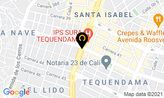 Mapa de Terapias Preventivas Integrales en Cali