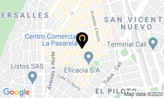 Mapa de Tercera Dimensión en Cali