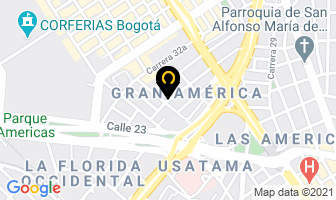 Mapa de Termales Santa Mónica en Bogotá D.C