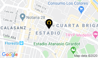 Mapa de Termianillados S.a.s en Medellín