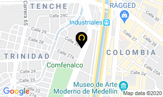 Mapa de Termimoda S.a. en Medellín