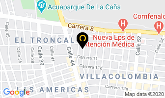 Mapa de Termoin Ltda. en Cali