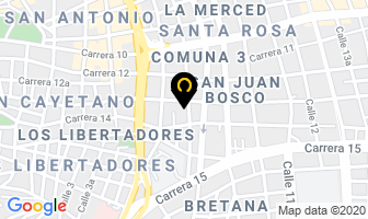 Mapa de Termos Equipos Del Valle Ltda. en Cali