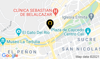 Mapa de Terranova Consultores E.u. en Cali