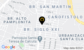 Mapa de Terraza Barky en Cúcuta
