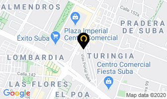 Mapa de Terrazza Restaurante Cafe Coktail en Bogotá D.C