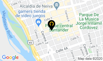 Mapa de Territorio Shoes en Neiva