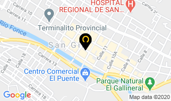 Mapa de Tescafe en San Gil